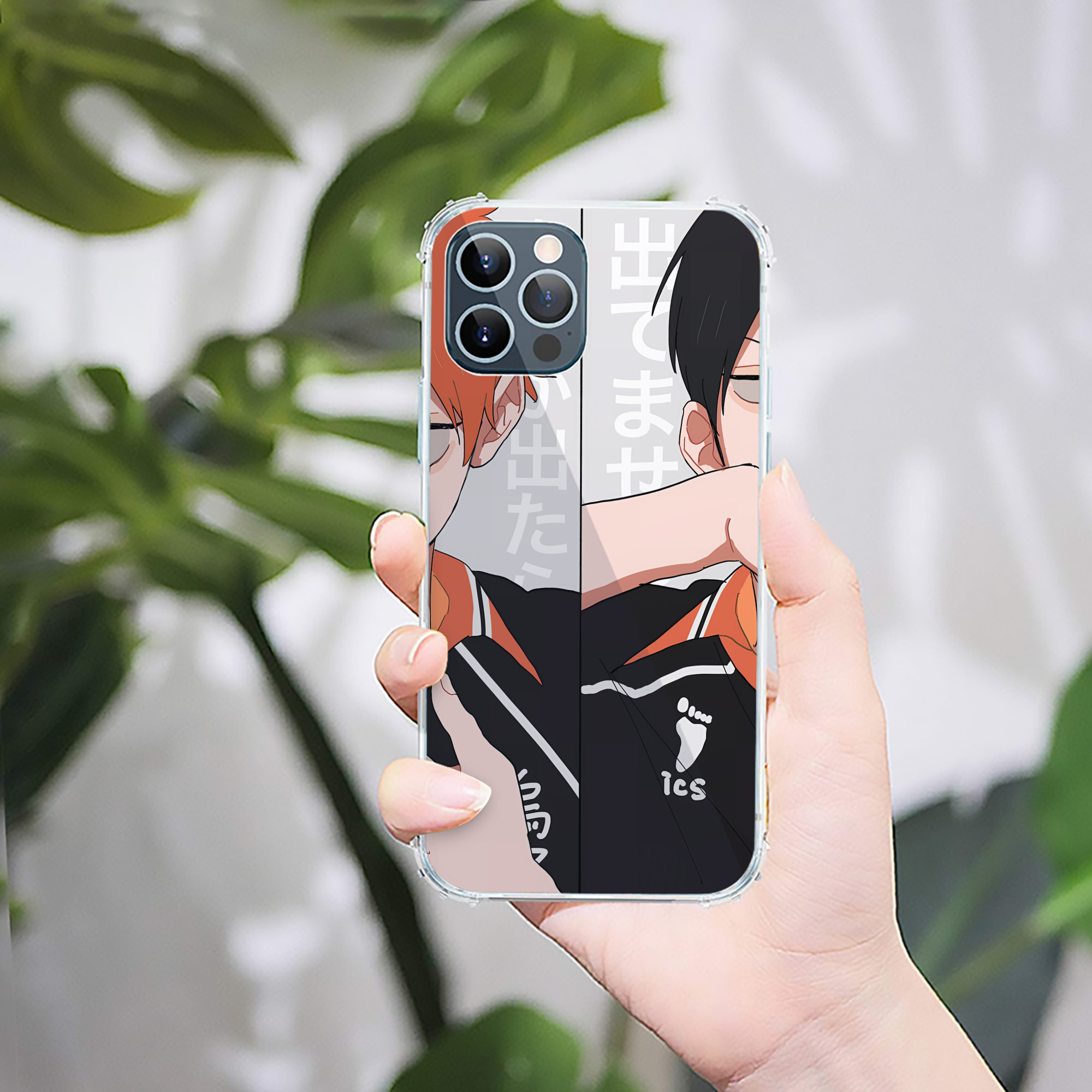 （画像用） ハイキュー!! Haikyu!! 【iPhone 12シリーズ対応】透明スマホケース（クリアソフトケース）